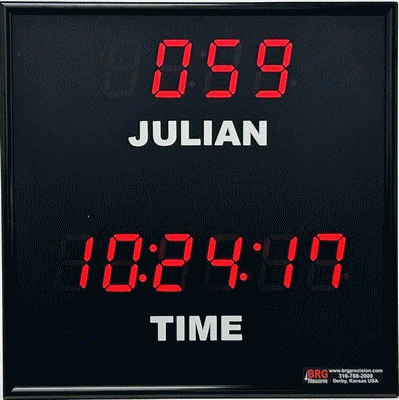 BRG Julian Date Clock