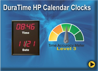 BRG's DuraTime HP Calendar Clocks